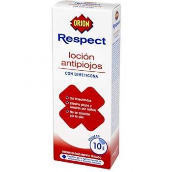 Orion Loción antipiojos con dimeticona. Sin insecticidas 100ml