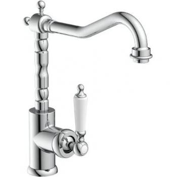 Grifo de lavabo con caño alto OLD STYLE cromo