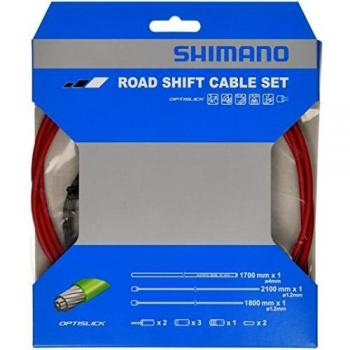 SHIMANO 60198040 Cable, Rojo, Talla Única