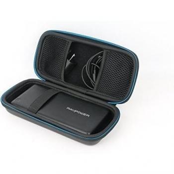 Markstore Duro Viaje Estuche Bolso Funda para RAVPower Batería Externa 26800 20100mAh 3 puertos USB Entrada 5.5A Portátil Cargador Power Bank