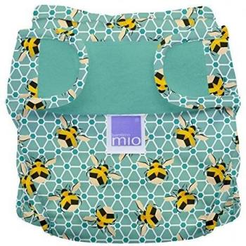 Bambino Mio, mioduo cobertor de pañal reutilizable reutilizable, abejas, talla 1