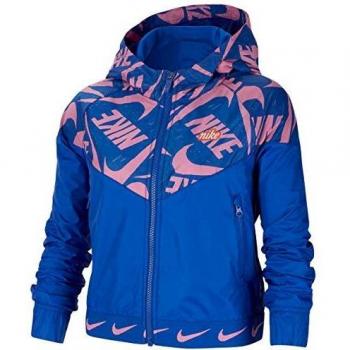 NIKE CJ7426-433 Chaqueta, Hyper Blue/Magic Flamingo, M Girls