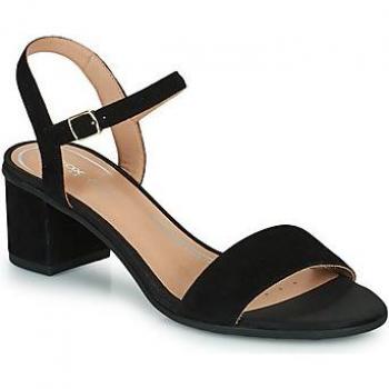 Sandalias Geox Aurely 50 Mujer Negro Confortables y Transpirables