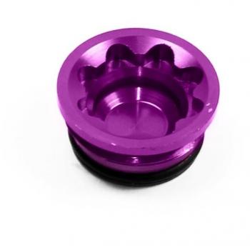 Hope E4/V4 Small Bore Cap Purple