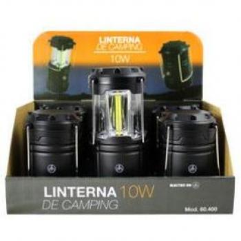 Linterna de Camping LED 10W con Gancho Colgador e Imán