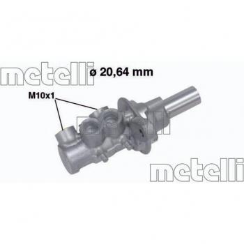 Cilindro principal de freno METELLI 05-0691, tipo: cilindro maestro, características: alta calidad, fabricación precisa, compatible con múltiples modelos de vehículos, fácil instalación, durabilidad garantizada
