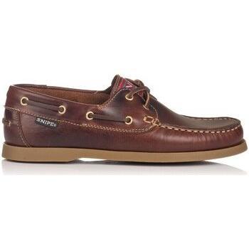 Zapato De Sport Snipe 22310 Náutico Cuero