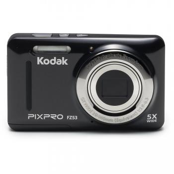 Camara Digital KODAK PIXPRO FZ53 Negra - 16MPX - LCD 2.7/6.82CM - Zoom 5X Opt - Angular 28MM - VÍDEO HD 720P - USB 2.0 - ESTABILIZADOR DE Imagen