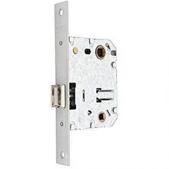 Tesa Assa Abloy 134U50AI Picaporte Unificado Para Puertas de Madera Inoxidable Entrada 50 mm, Frente Cuadrado 134U