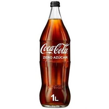 Coca-Cola Zero - Botella de Vidrio 1 Litro