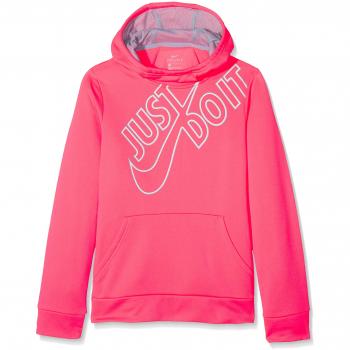 Nike PO GFX Sudadera, Niñas, Rosa