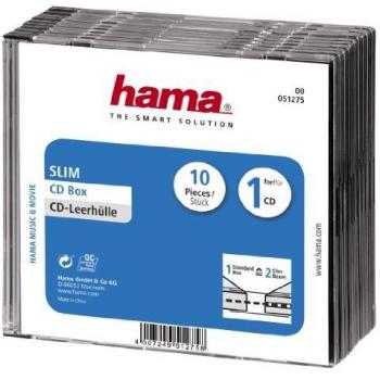 Hama CD Slim Jewel Case - Funda para CD