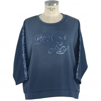 Imperfect Blue Cotton Sweater - L | 44