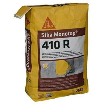Mortero de reparación rápida Sika Monotop 410 R - Gris claro - 25 kg
