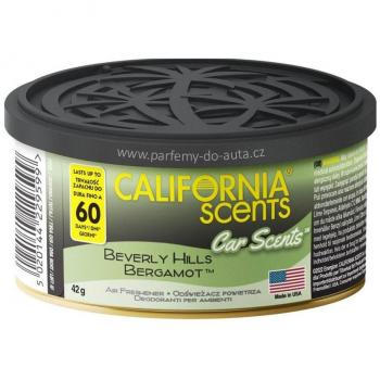 Ambientador de Coche California Scents Beverly Hills Bergamota - Pack de 6 Latas