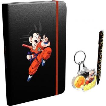 Set de Regalo Dragon Ball con Diario, Bolígrafo y Llavero - CYP Brands