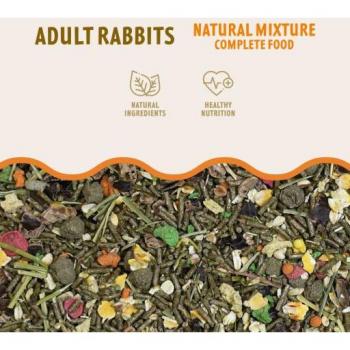 Rodiland Mixtura para Conejos Adultos 800 gr (Roedores, Piensos y mezclas)