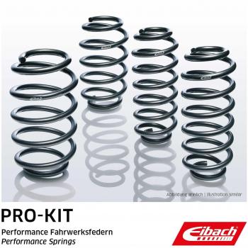 Kit de suspensión EIBACH Pro-Kit E10-81-016-03-22, incluye muelles para mejorar la estabilidad y el rendimiento del vehículo, diseñado para reducir la altura del coche, optimizando el manejo y la estética
