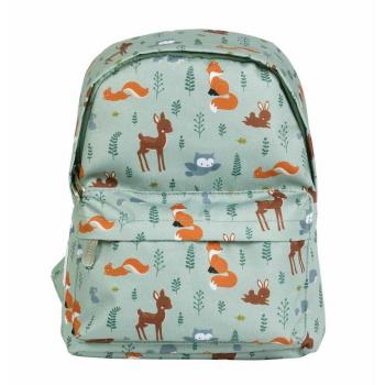 Mochila Pequeña Little Lovely Astronautas Azul con diseño de astronauta, color azul, tamaño compacto ideal para niños, material resistente y ligero, compartimento principal con cierre y bolsillo frontal