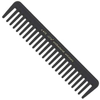 Peine Strähnenkamm Antibacterial Hercules Sägemann Wolf 37 A615 Negro