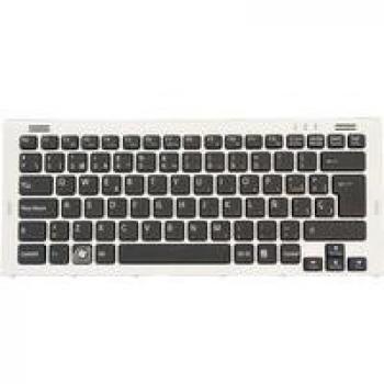 Sony Keyboard (SPANISH) - Componente para ordenador portátil (Keyboard, Sony, Negro, Color blanco, Español)