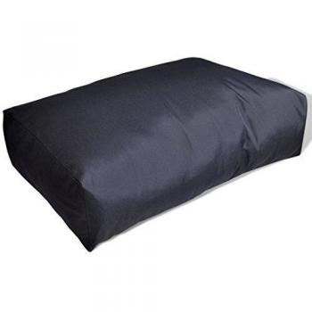 vidaXL Cojín Tapizado de Asiento 60 x 40 x 20 cm Gris