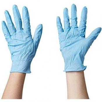 Farmac Zabban Fz Protection 2901900002 Guantes de Nitrilo Sin Polvo Para Exploración Aql 1, Tamaño Pequeño