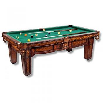 Mesa de billar Welling Sonido – 9 Feet – Mesa de billar en Exclusivo Diseño antiguo, fabricados en madera maciza trabajadas con. Manitou Pool Mesas de billar
