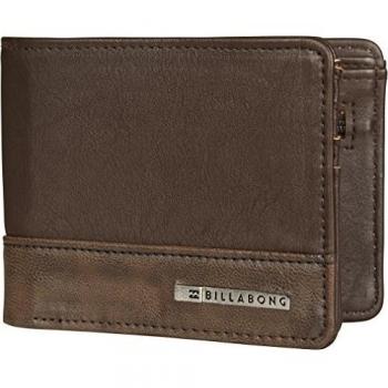 Billabong Dimension, Monedero para Hombre, Marrón