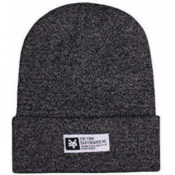 Zoo York Heritage Patch Gorro de Punto, Gris