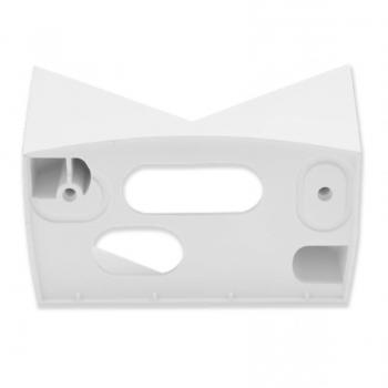 Soporte de pared en ángulo blanco para IS 140-2 de Steinel