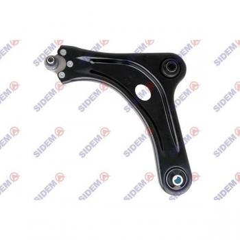 Control arm SIDEM 53474 - Barra oscilante de suspensión de ruedas, fabricada en acero, diseñada para mejorar la estabilidad y manejo del vehículo, incluye bujes y soportes preinstalados para una fácil instalación