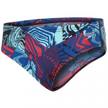 Speedo Astro Ignite Allover 6.5cm Brief Calzoncillos de Natación, Niños, Negro
