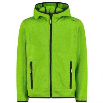 CMP Heavy Fix Unisex Fleece Hoodie Jacket with Hood for Kids