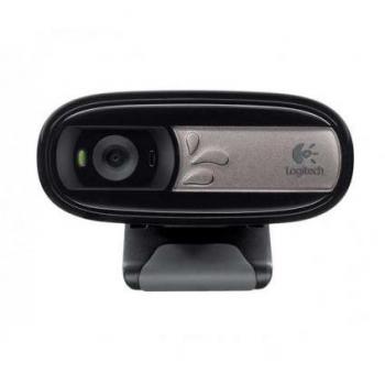 Logitech C170 - Webcam con micrófono integrado, calidad de imagen HD y conexión USB 2.0