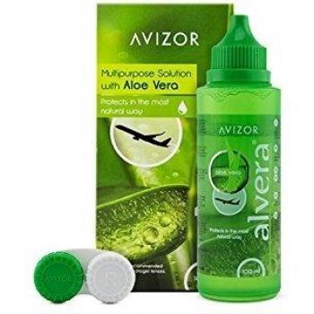 Solución Hidratante para Lentes de Contacto Avizor Alvera 100 ml