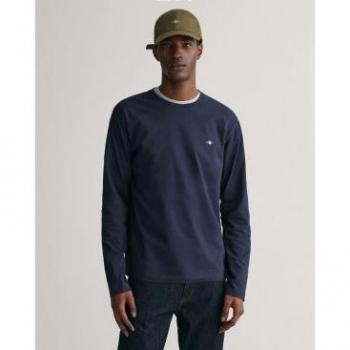 GANT Men's Longsleeve - REGULAR SHIELD LS