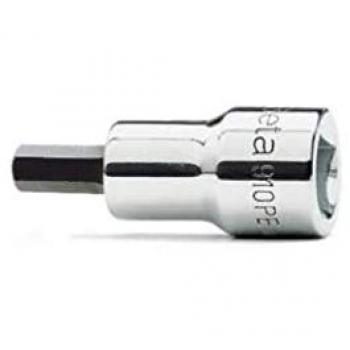 Cubos Insertables Beta 910PE 3/8 con Punta Hexagonal de 6mm