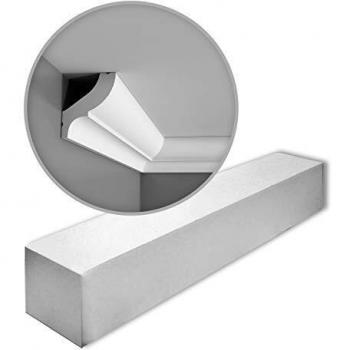 Caja de 22 piezas de Cornisas Molduras Perfiles 44 m Orac Decor CB502 Basixx