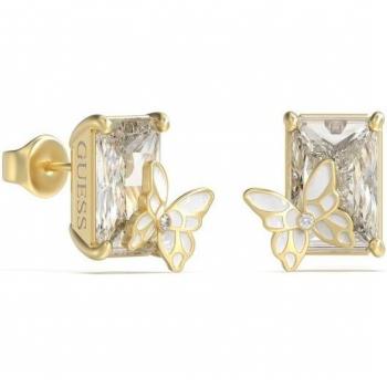 Pendientes Chrysalis de acero dorado