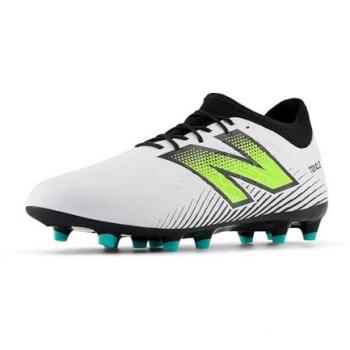 New Balance Tekela V4+ Magique FG Soccer Cleats - White/Yellow/Black/Pink