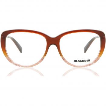 Jil Sander J 4003 D Armazones para Mujer Marrones con Lentes Recetadas 55