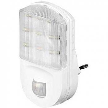 Luz Nocturna LED con Sensor de Movimiento 1,1 W Blanco