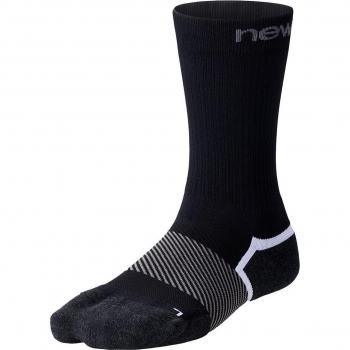 Calcetín de compresión New Balance Compression Crew negro blanco - M