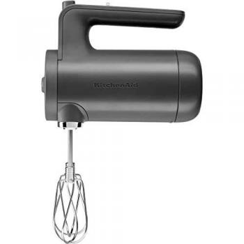 Batidora amasadora KitchenAid inalámbrica gris marengo