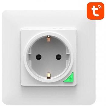 Enchufe Inteligente WiFi Encastrar Pared AVATTO N-WOT10-EU-W