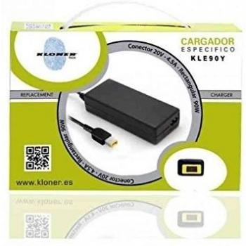 Kloner KLE90Y Interior 90W Negro Adaptador e inversor de Corriente - Fuente de alimentación