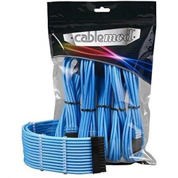 CableMod CM-PCAB-BKIT-NKLB-3PC-R - Kit de extensión de Cable, Color Azul