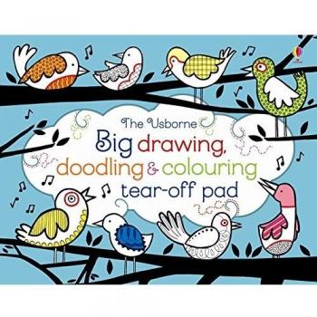 Bloc de Dibujo y Coloreado Grande por Fiona Watt