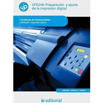 Preparación y ajuste de la impresión digital. argi0209 - impresión digital